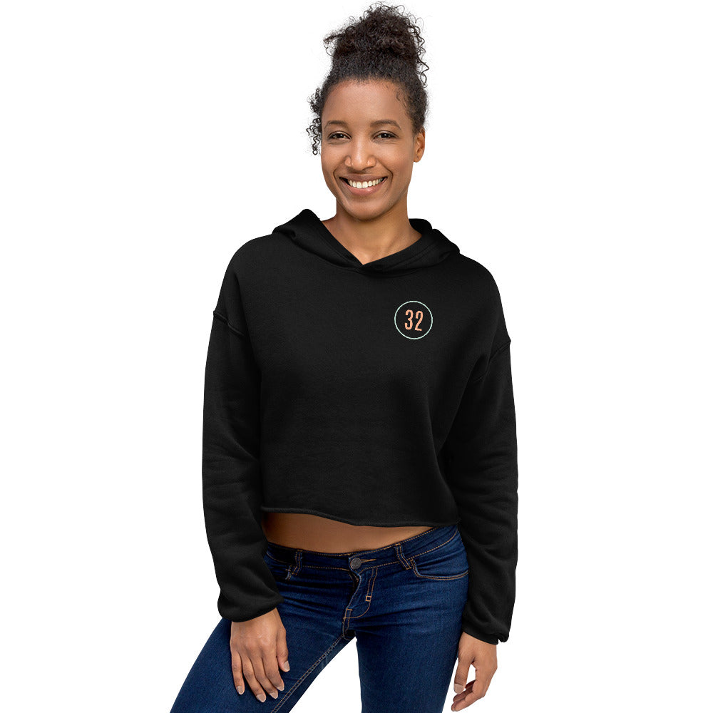 The 32 Ladies Crop Hoodie